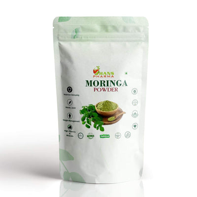 Hans Pharma Moringa Leaves Powder 100g – Natural Superfood for Energy, Immunity & Detox